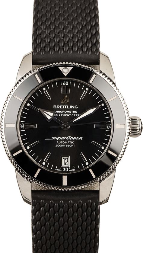 Breitling watch strap positioning